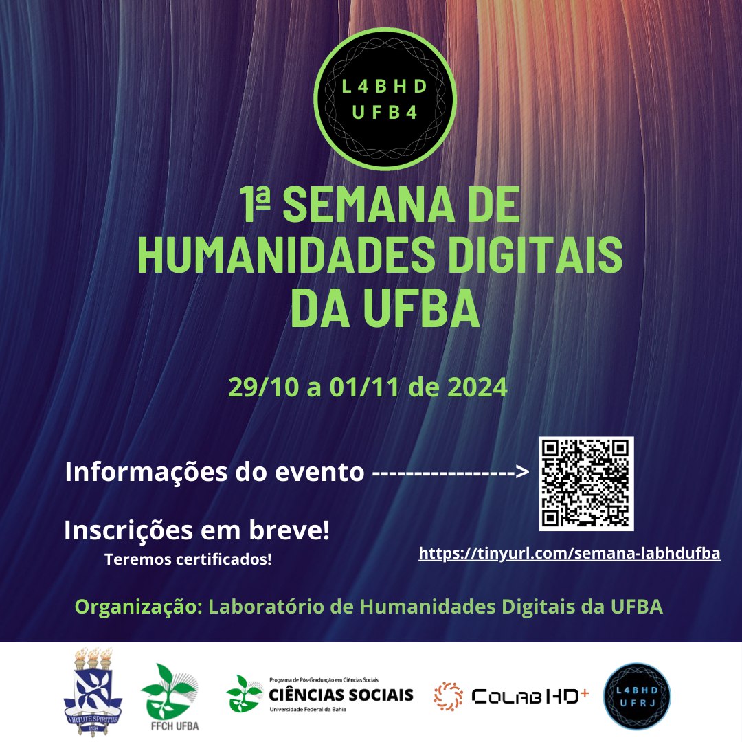 Digital Humanities Week at UFBA